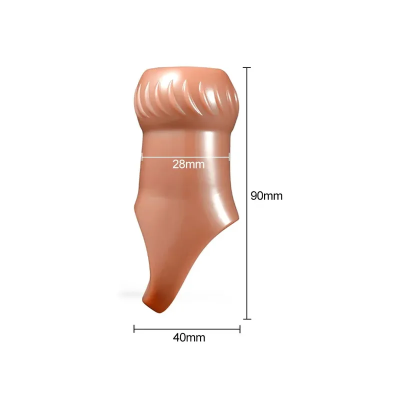 Realistisk Penisförlängning Cock Sleeve Återanvändbar Silikon Penisförstorare Fördröjning Kondomer För Män Dildo Enhancer Sexleksaker Erotisk butik — image 11