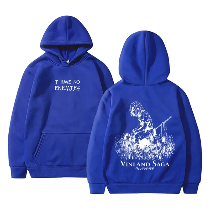 Anime Vinland Saga Thorfinn I Have No Enemies Graphic Hoodie Men's Women Manga Casual Oversized Hoodies Male Vintage Streetwear — image 11