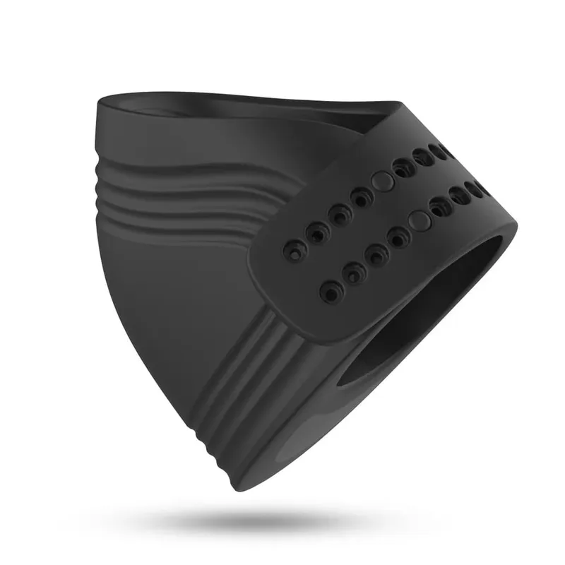Masculino glans massageador beliscar pênis treinamento estimulador vibrador para ejaculação atraso treinamento vibrador adulto brinquedos sexuais para homem