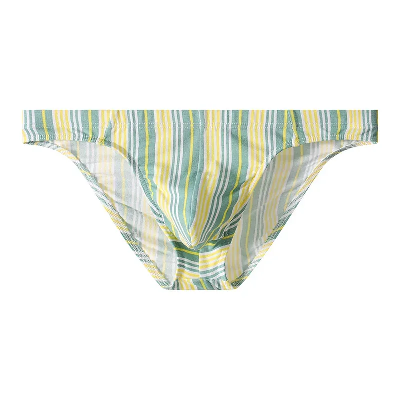 2PCS Briefs Striped Soft and Comfortable Breathable Personality Fashion Young Men's Underwear — image 4