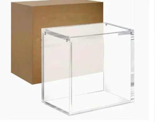 Clear 5mm Acrylic Magnetic Display Storage Case Dustproof Protective Box for Japanese TCG Booster Box Collectible Card Display