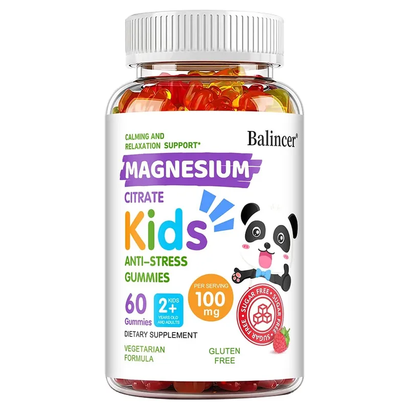 Magnesium Gummies for Children and Adults - Magnesium Citrate Supplement Muscle Support and Calcium Absorption — image 8