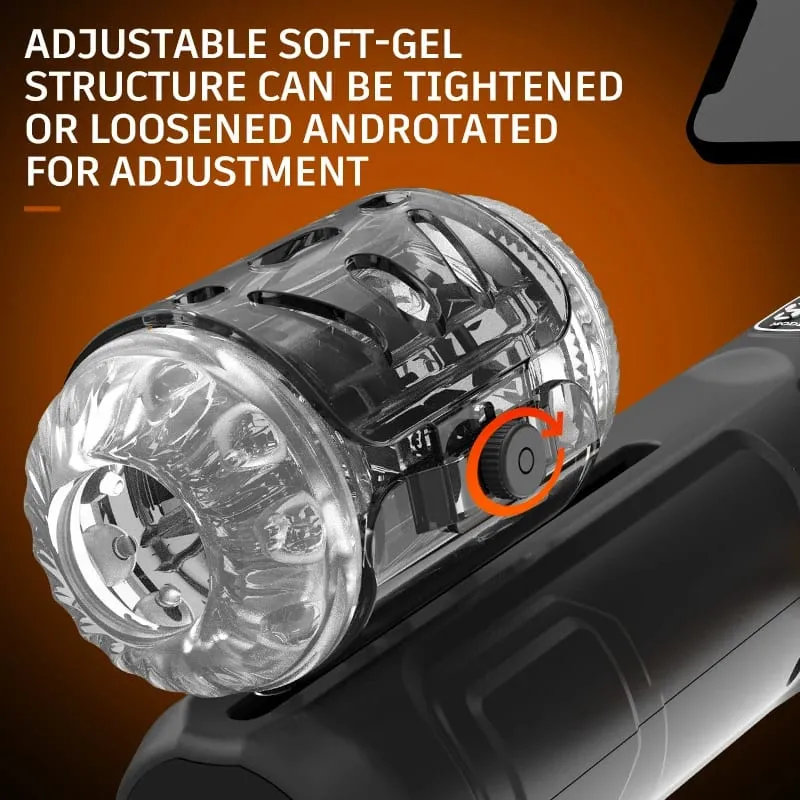Masturbador masculino, máquina de impulso, automática, telescópica, alça dupla, máquina sexual, Stroker, bolso, buceta, brinquedos sexuais adultos para homens 18 — image 3