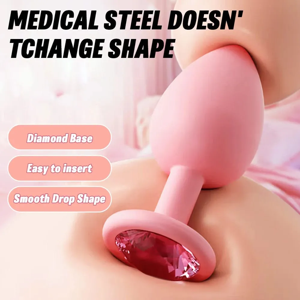 Anal Toy Soft Silicone Anal Plug for Beginner Butt Plug Men Women Gay Couples Anal Prostate Stimulator Adult Masturbator Sex Toy — image 6