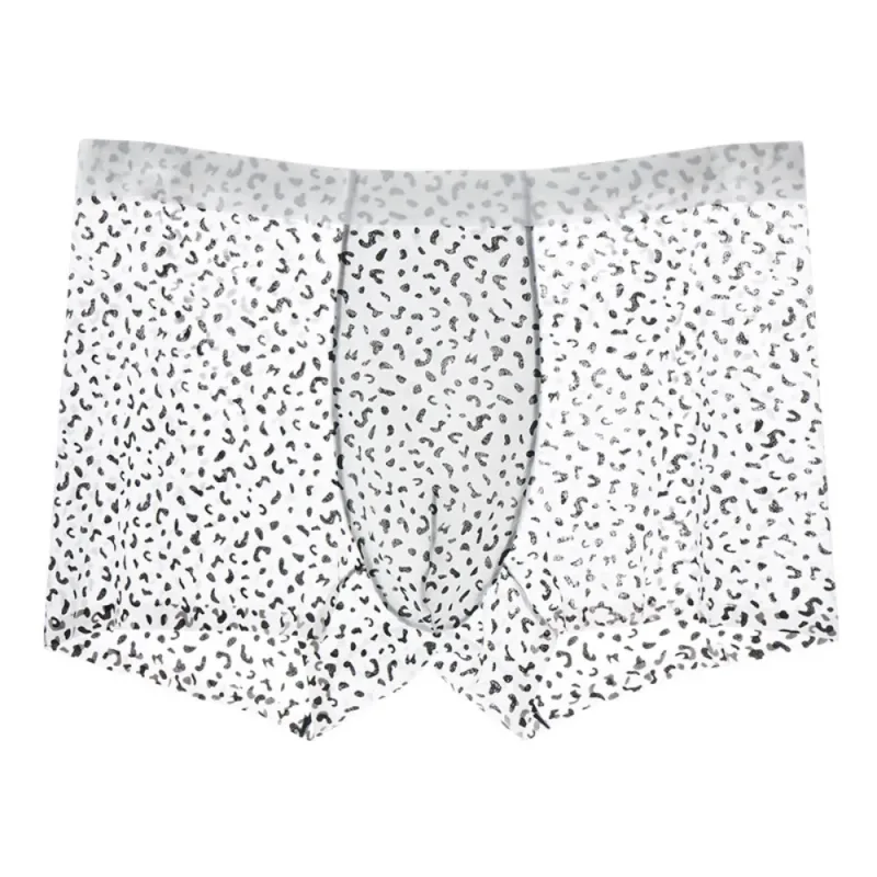 Celana Boxer Sutra Es Tipis Modis Celana Boxer Motif Macan Tutul Garis Tembus Pandang Celana Dalam Perasaan Dingin Mulus Sejuk Setiap Hari