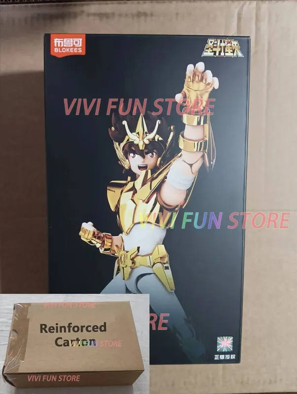 In Stock BLOKEES Saint Seiya CLASSIC CLASS Gold Saint Virgo Shaka Pisces Aphrodite Andromeda Cygnus EX Gold Assembled Model Toys — image 21