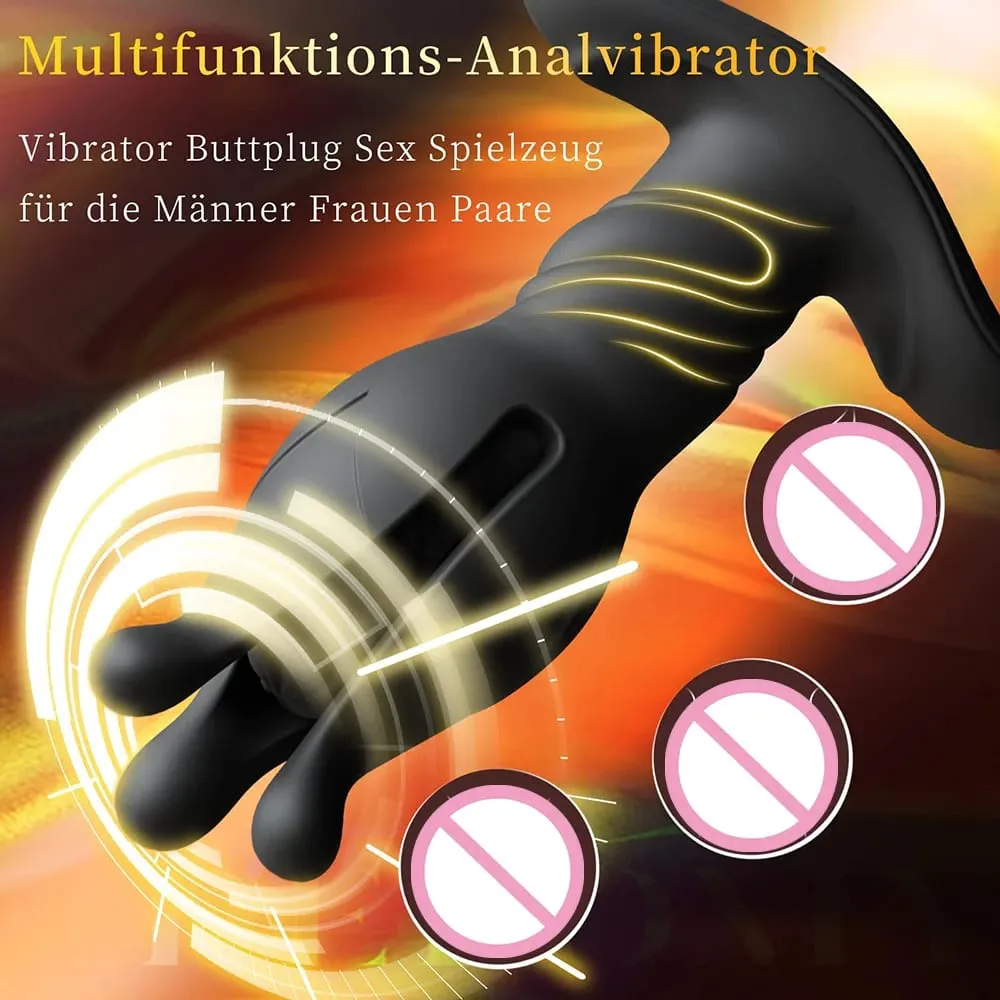 Remote Control Massager Vibrator Sex Toys Anal Plug 9 Tension Shock Flapping Thrusting Vibrating Butt Plug Prostate For Gay Toy — image 5