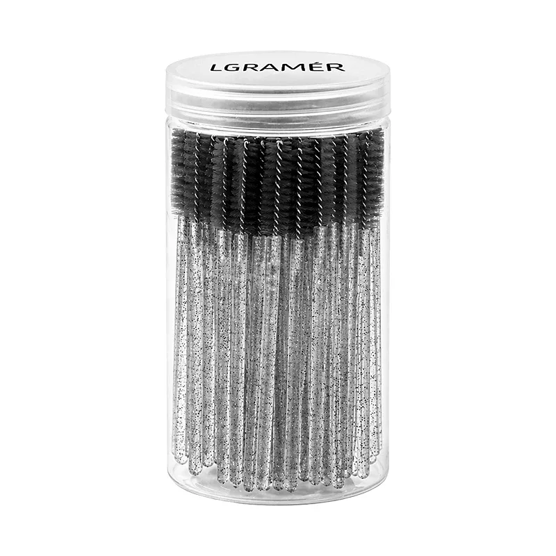 50/100 pcs Eyelash Extension Brush Disposable Eye Lashes Make Up Brushes Mascara Wand Applicator Multiple Colors Makeup Tools — image 13