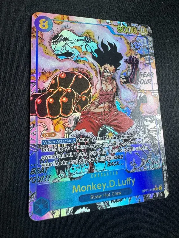 ONE PIECE Roronoa Zoro Monkey D. Luffy DIY Hjemmelavet samlingskort engelsk japansk version Legetøj Julefødselsdagsgave — image 35