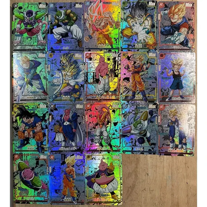 Anime characters Dragon Ball Super Bulma Cell DIY Homemade Bronzing texture Game toys Collection card Christmas birthday gift — image 12