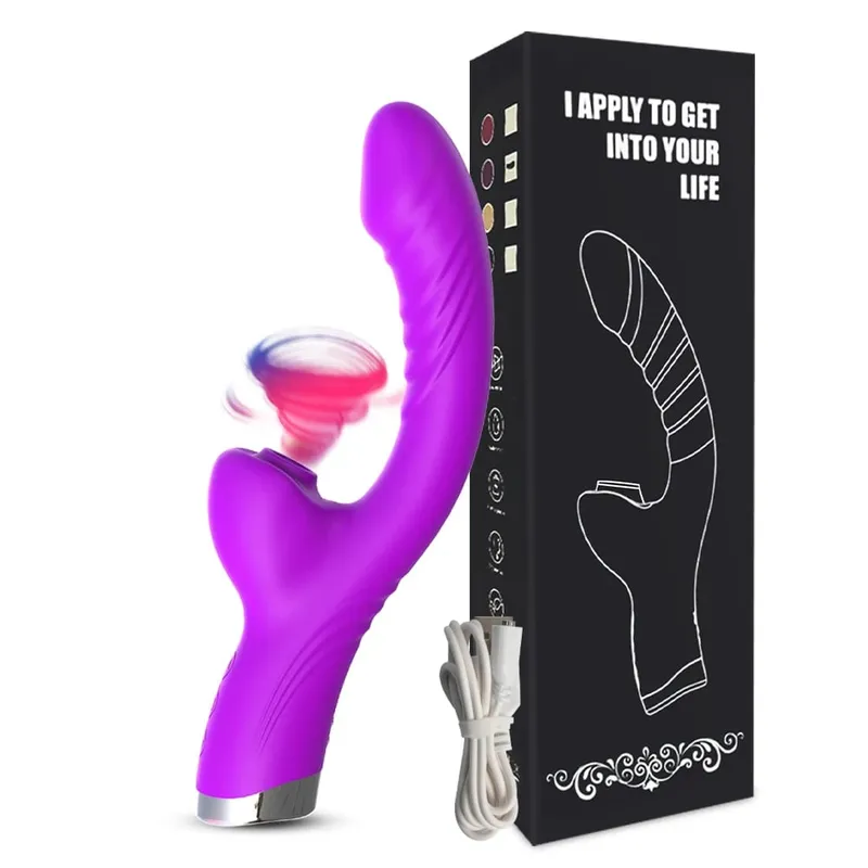 20 Modes Porn Tongue APP Dildo Vibrator G-Spot Vagina Massager Wand Licking Clitoris Stimulator Adult Female Women Sexy Sex Toys