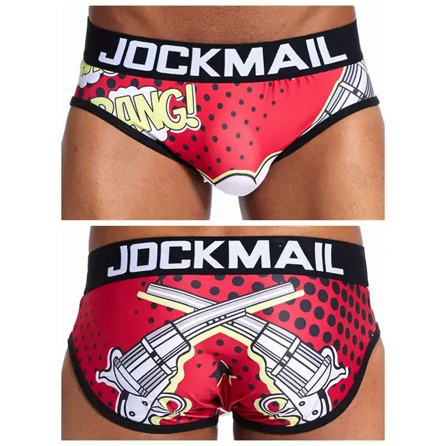Diversão divertida sexy roupa interior masculina impressão cuecas de seda gelo cueca gay masculino calcinha deslizamento 21 padrão design shorts — image 56