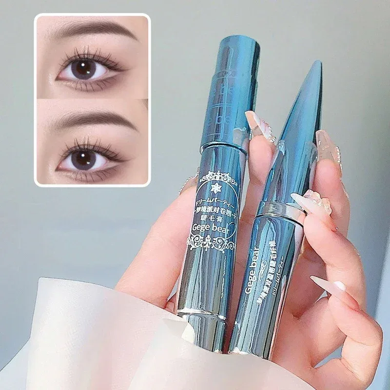 Silk Fiber Lash Mascara Hindi tinatagusan ng tubig na Pangmatagalang Extension Mga pilikmata na nagpapahaba ng Curling Mascara Black Eyelash Makeup Cosmetic — image 7