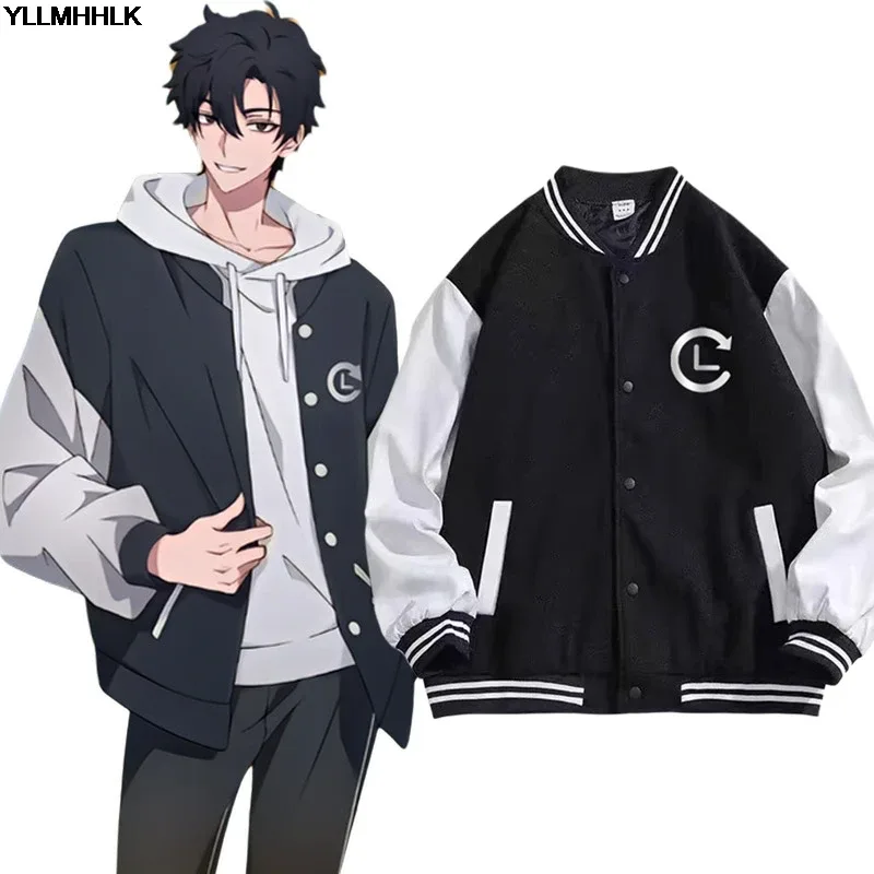 Anime Link Click Cheng Xiaoshi Baseball Jacket Women Men Er Jacket Outerwear Shiguang Daili Ren Charles Baseball Uniform Top