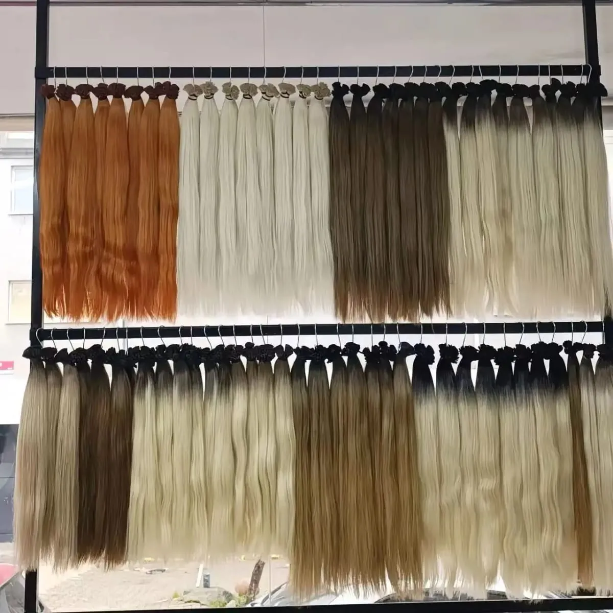 Human Hair Flat Tip Extension Remy Hair18-30inch Real Remy Silky Straight Black Brown Pre Bonded Keratin Fusion Hair
