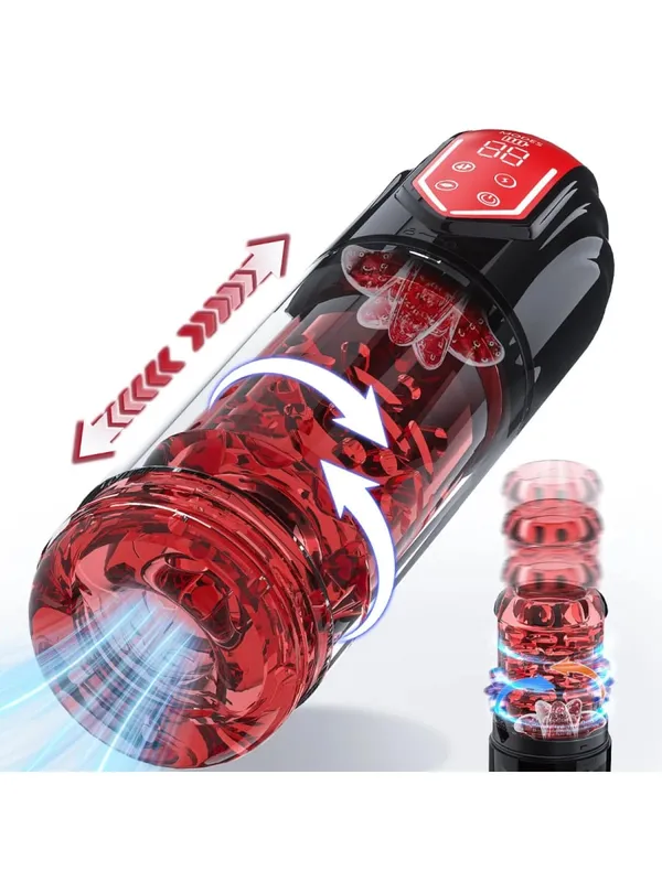 Masculino automático girar mastubador sucção boquete máquina masturbação copo brinquedos sexuais bens adultos para homens masturbar suprimentos