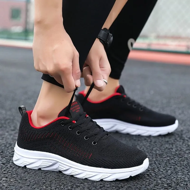 Men Casual Sneakers Fashion Lightweight Trainers Breathable Walking Shoe Outdoor Comfortable Athletic for Men Running Shoes — image 5