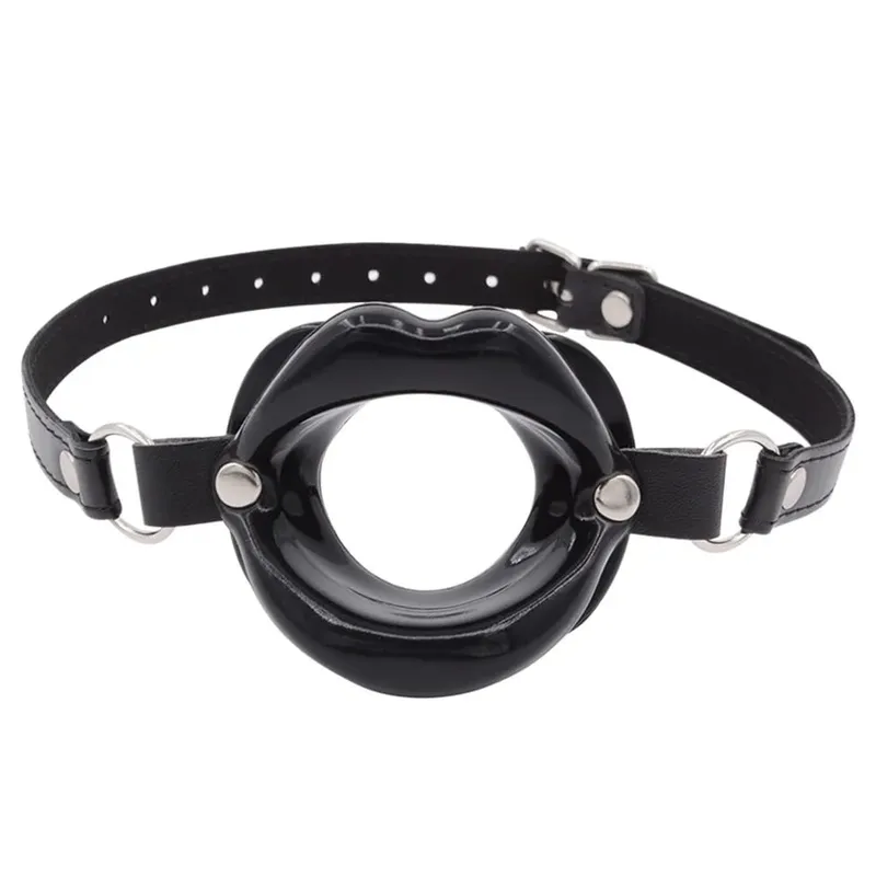 Silicone Oral Fixation Lips Ring Silicone O-Ring Open Mouth Gag for Couples Sex Toys BDSM Bondage Restraint Lips Shape 18+ — image 9