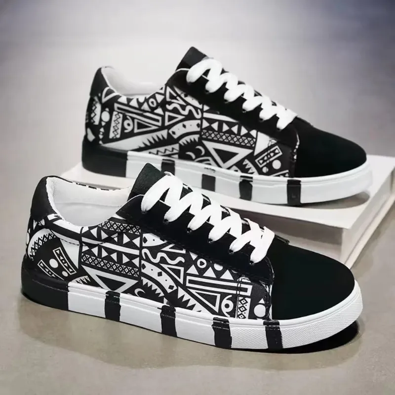 Men's Lightweight Breathable Canvas Shoes Versatile Flat Comfortable Casual Wear for Daily Use — image 9