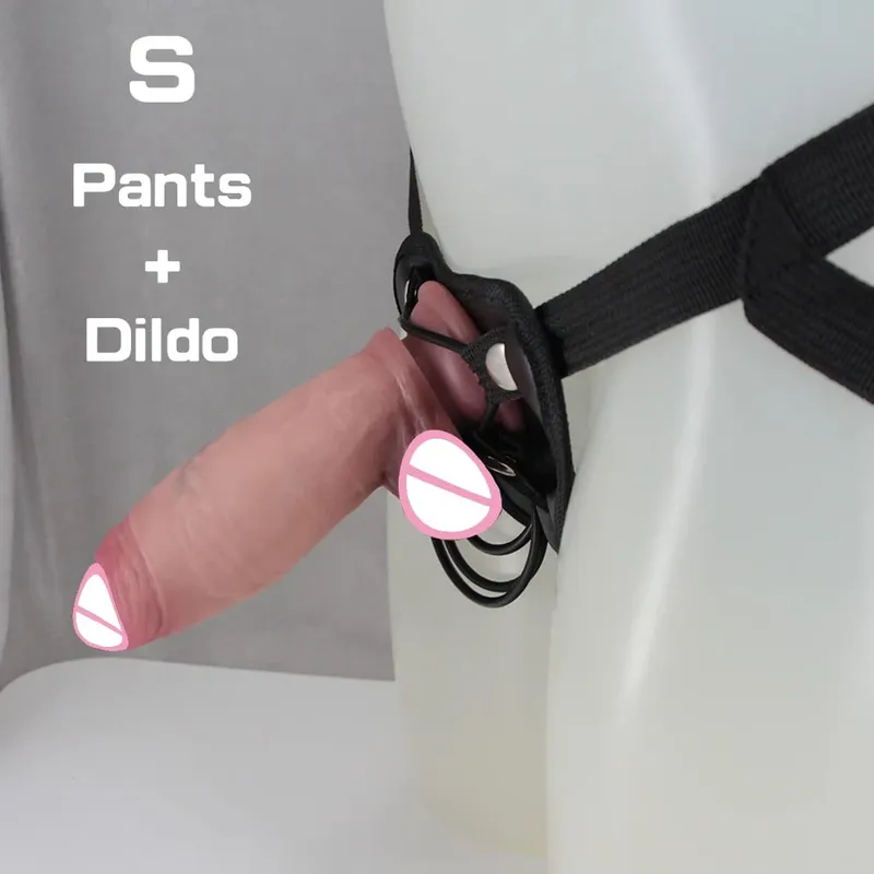 Wearable Strapon Dildo Huge Realistic Dildos Silicone Thick Penis Female Masturbation Adult Sex Toys for Women Lesbian Gay — image 8