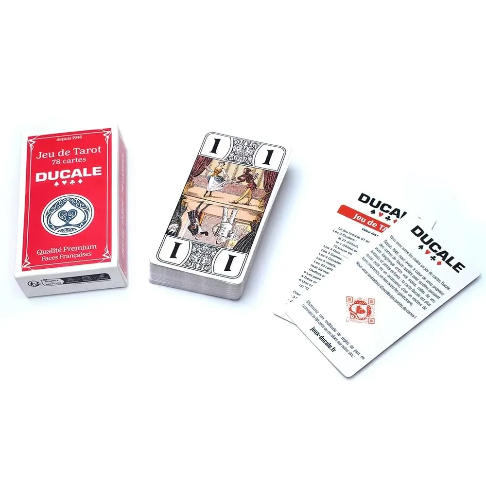 Français Jeu de Tarot 78 Cards Ducale French Tarot Game Tarot Deck Cards Entertainment Game For Family Party Board Game Toy — image 5