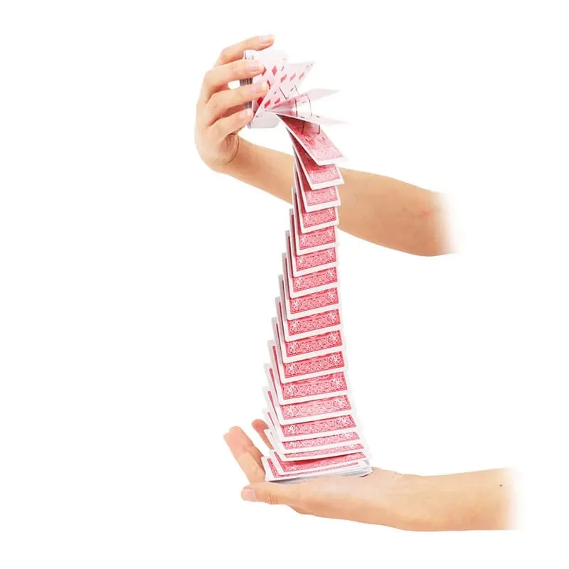 Magic Electric Deck Cards Prank Trick Prop Party Card Game Poker Acrobatics Waterfall Card Props Magic Performance Props TMZ — image 4