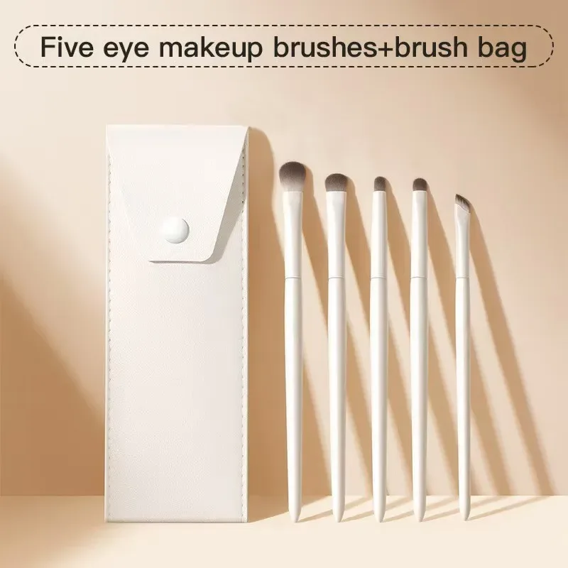 Eye Shadow Brush Set for Beginners Including Color Application Under-Eye Liner and Blending Detail Brushes — image 9