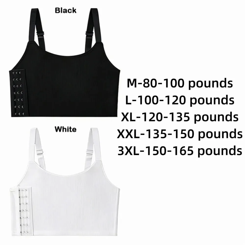 Slimming Style Sports Bralette Breathable Fabric Nylon Fabric Chest Shaping Underwear Seamless Design Thin Style — image 7