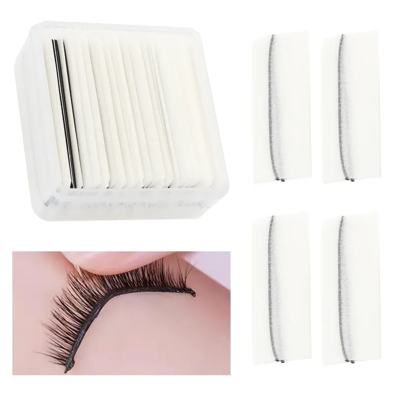 5 pares de cílios postiços autoadesivos estilo misto mangá, sem cola, reutilizáveis, cílios naturais para maquiagem diária dos olhos — image 10