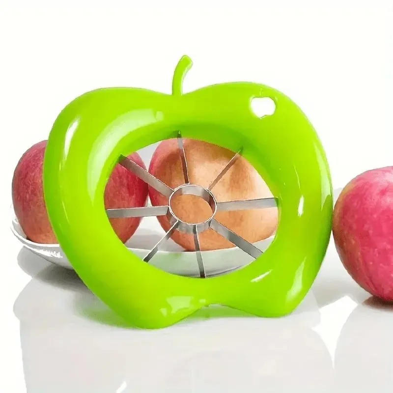 1pc Stainless Steel Apple Slicer - Manual Square Blade Kitchen & Dining Tool Ideal for Outdoor/Camping Outdoor kitchenware — image 7