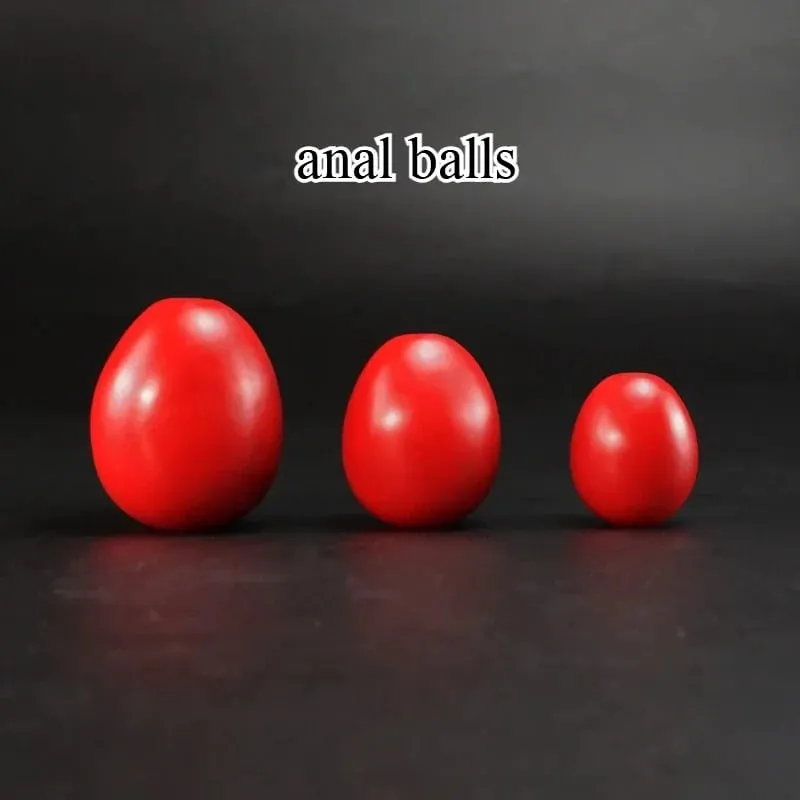 Ägg Analsex Butt Plug Anal Pull Pulls Vaginal Balls Anal Stimulerande Massager Sm Oviposition Trainer Sexprodukter — image 13