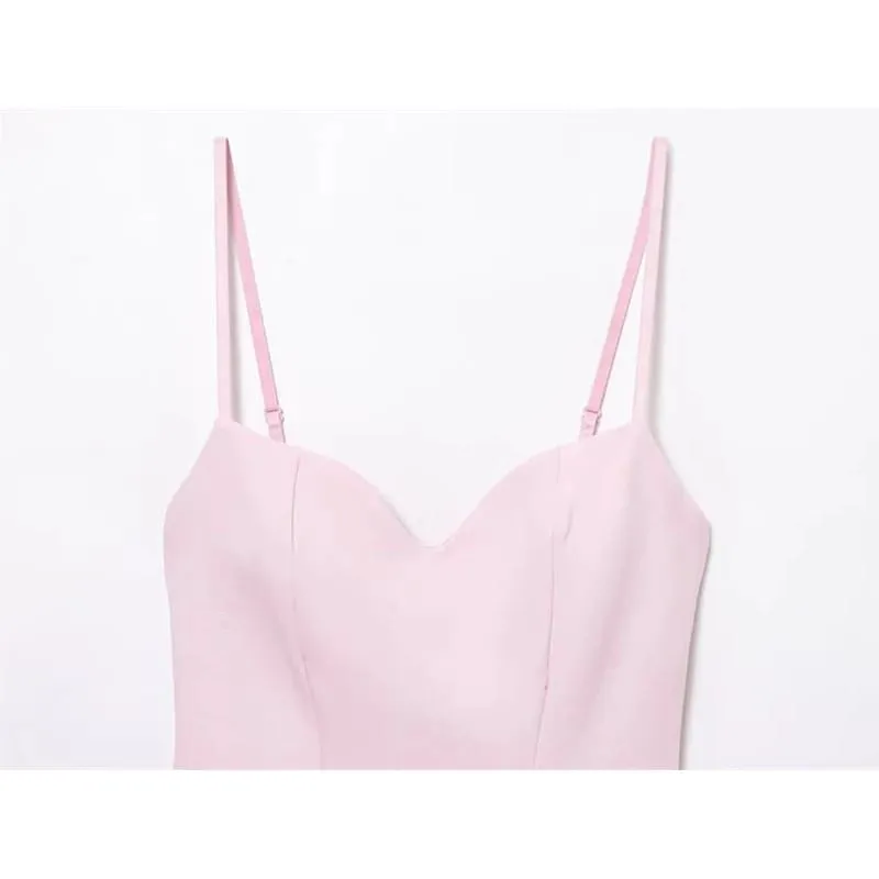 Klänningar Sommar Dam 2026 Ny Chic Slim Tube Top Elegant Mini Camisole Damklänning Gatumode Ungdom Julklänning — image 6
