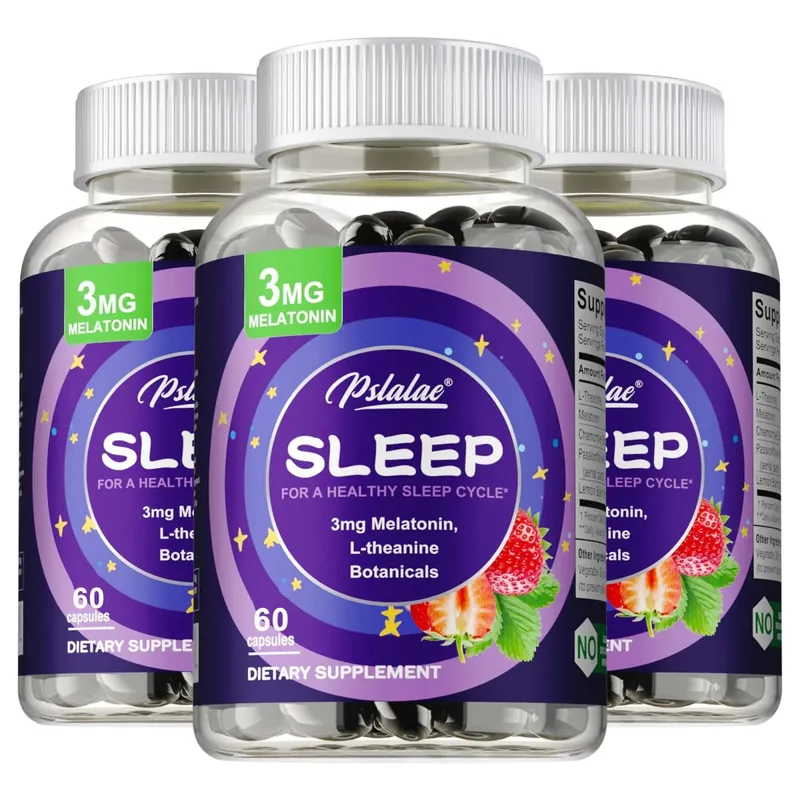 Sleep Supplements - Relieve Stress Improve Insomnia Improve Sleep Quality and Deep Sleep
