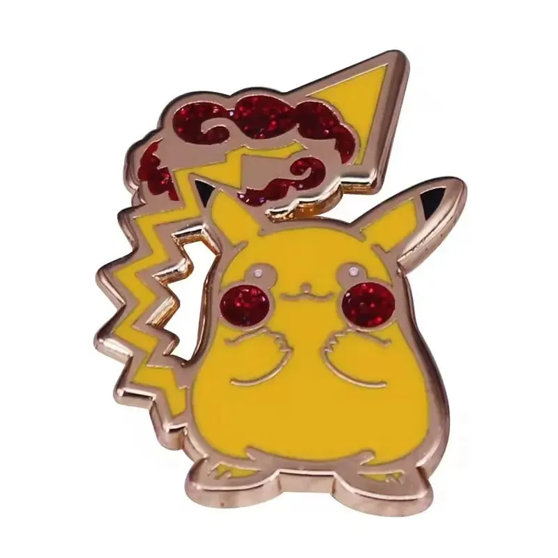 Pokemon Bulbasaur Enamel Pin for Backpacks Lapel Pins Brooch for Clothes Metal Badges Accessories Jewelry Friends Gifts — image 6