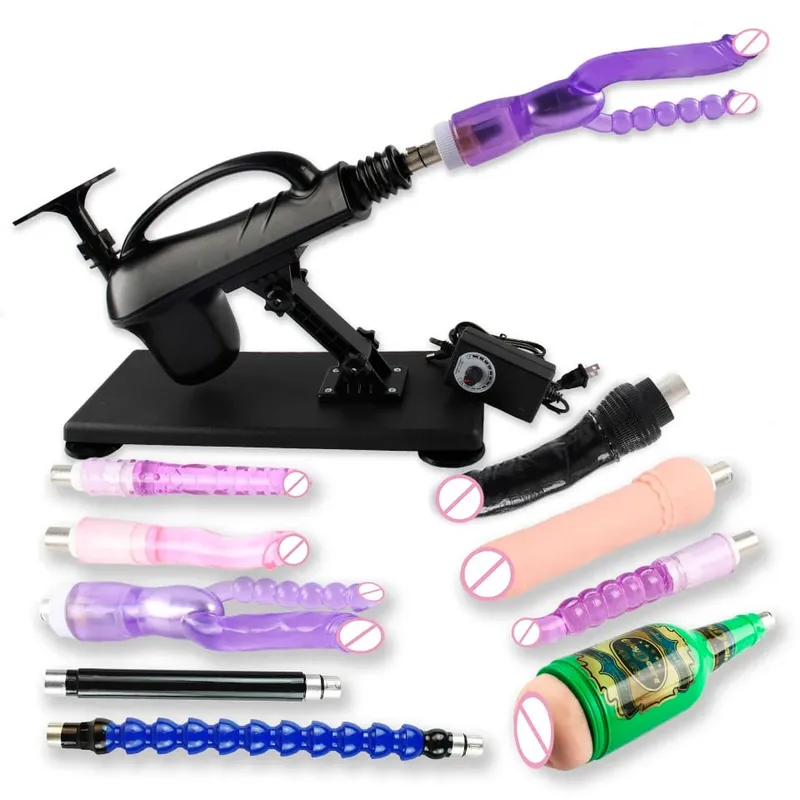 NWE Sex Machine for Woman Adjustable Masturbating Pumping with Different Accessories Sex Machine Gun for Men Wireless Sex Machi — image 10