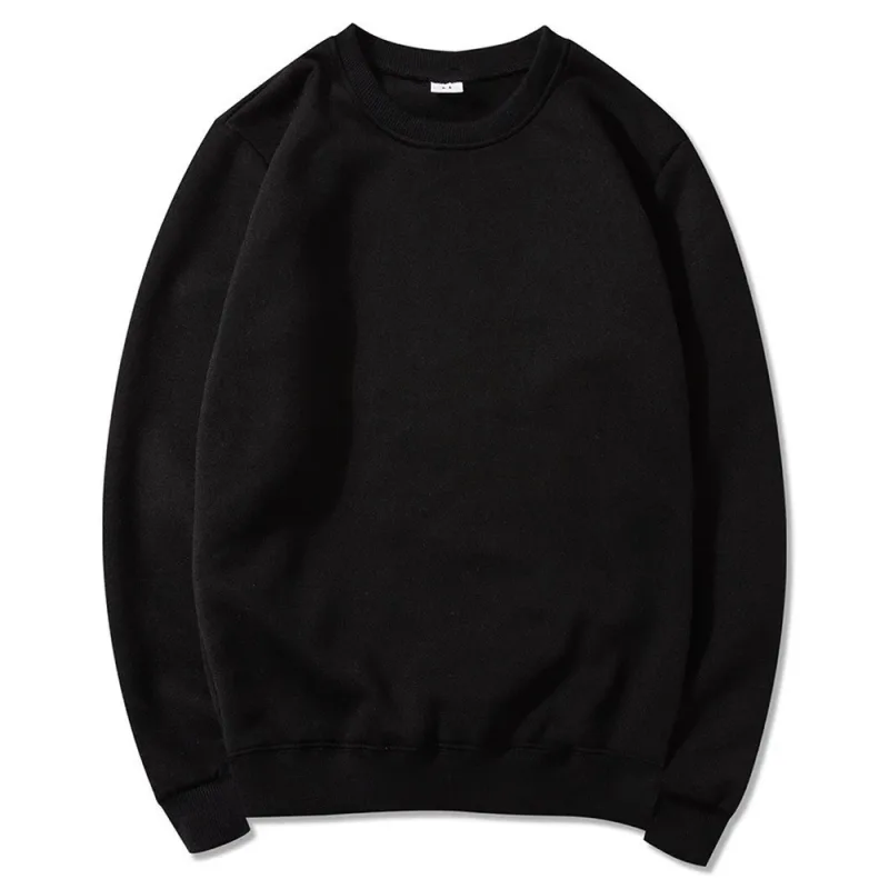 King Billion Casual Sweatshirt Mga Lalaki/Babaeng Hoodies Pullover Streetwear Solid na Hoodie Hiphop Basic na hoodies — image 3