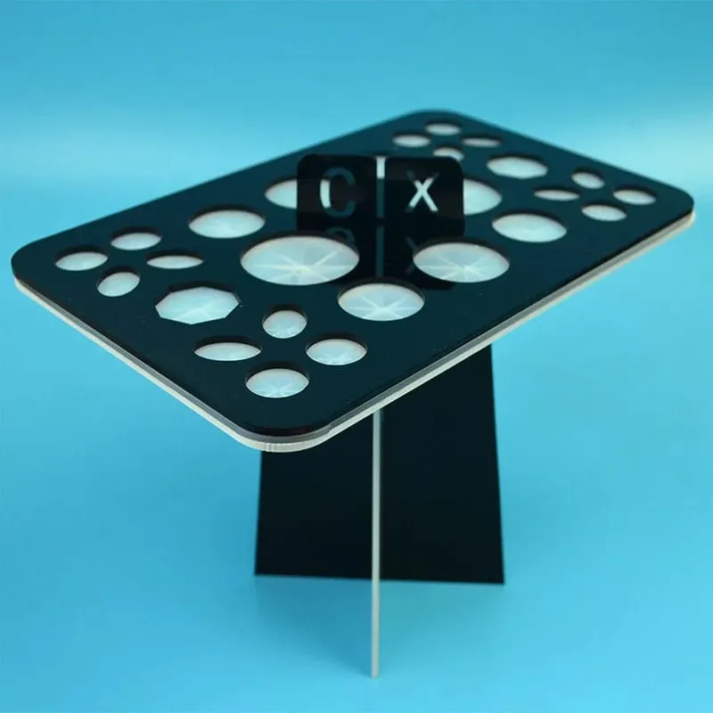 14/26/28 Holes Stand Makeup Brush Organizer Stand Tree Dry Brush Holder Brushes Accessories Comestic Brushes Aside Hang Tool — image 8