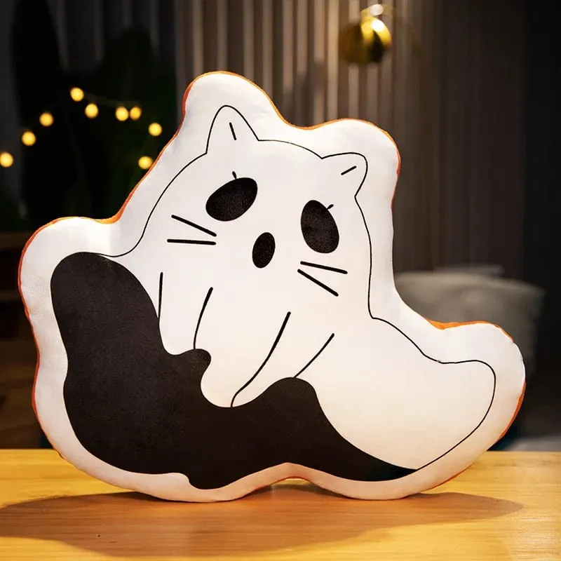 Halloween Ghost Pumpkin Pillow 35‑40cm Soft Stuffed Plush Cushion for Home Decor and Party — image 7