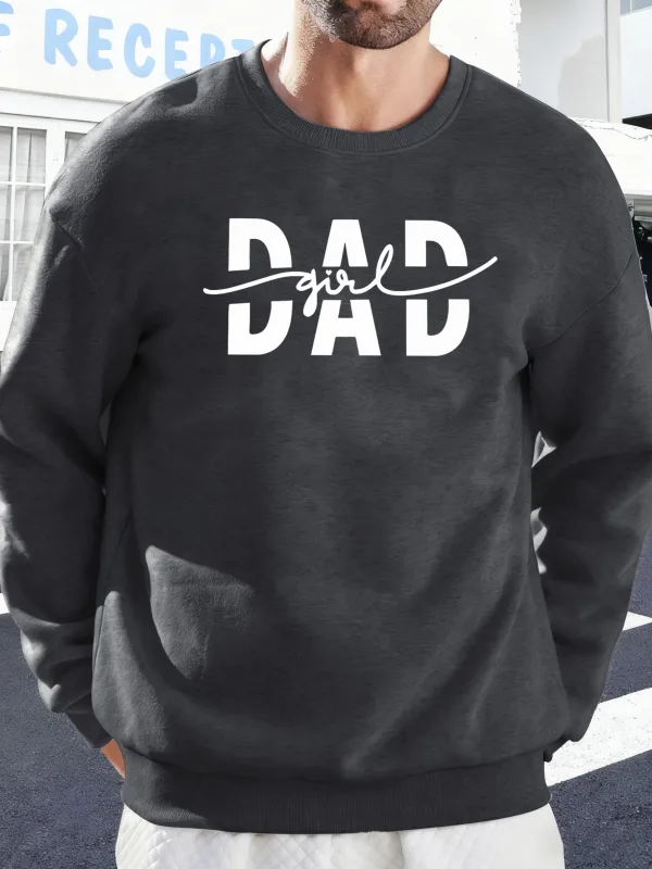 Pai menina carta criatividade impressão pulôver masculino outono quente sweatshirts oversized velo hoodies macio casual streetwear masculino — image 9