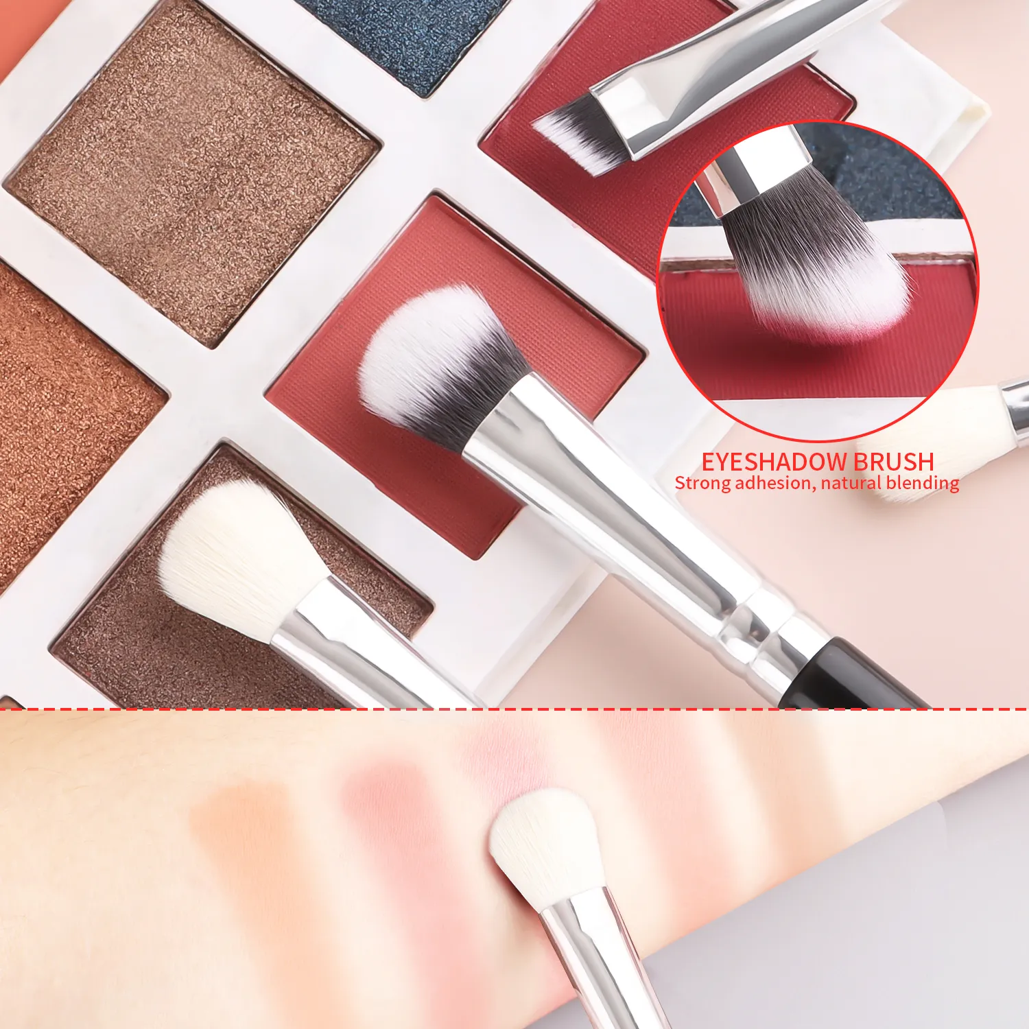 8Pcs Eyeshadow Makeup Brush Set Blending Concealer Detail Brushes for Daily Eye Makeup for Beginners — image 5