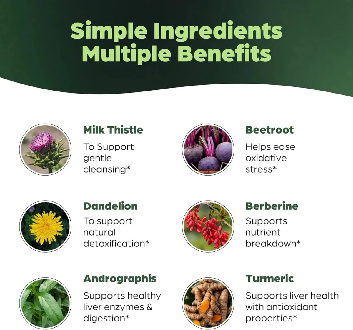 Liver Cleanse Support - Milk Thistle Supplement Herbal Liver Support for Digestion & Immune Health - Gluten-Free 70 Capsules — image 4