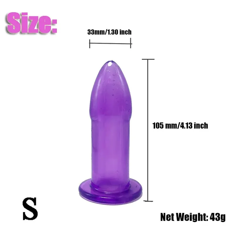 5PCS/Set Anal Plug Bullet Shape Butt Plug Trainer Kit Dilator Progressive Training Adult Sex Toy for Women Men Couples Gear — image 16