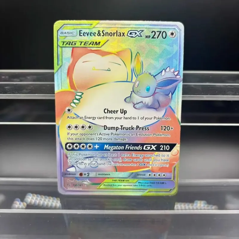 DIY Collection Cards Zekrom Umbreon Espeon Mewtwo GX EN Self Made Single Card Classic Game Anime Card Gift Toy — image 22
