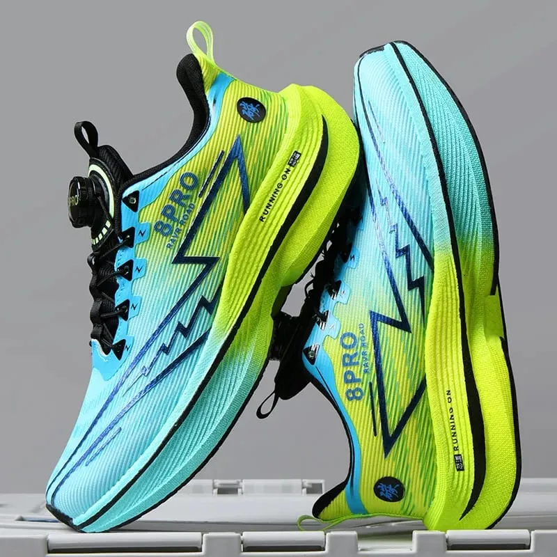 Athletic Running Shoes Men Professional Carbon Board Marathon Sports Breathable Lightweight Women Comfortable Casual Sneakers