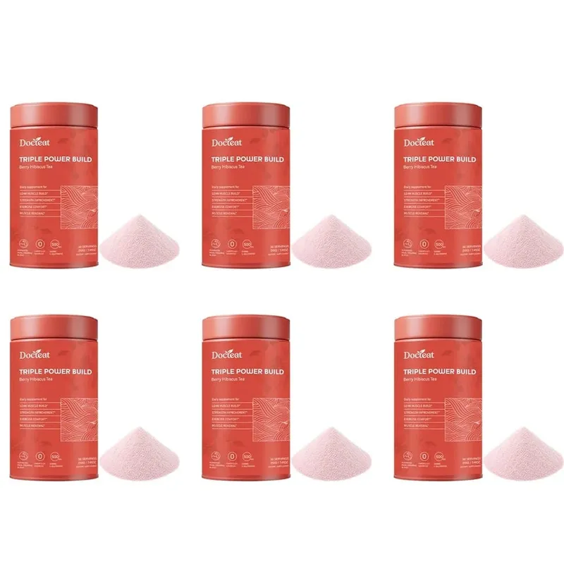 Docteat Triple Power Build Creatine Powder with Creatine HCL Creatine Monohydrate Electrolyte Hydration Blend 30 Servings — image 12