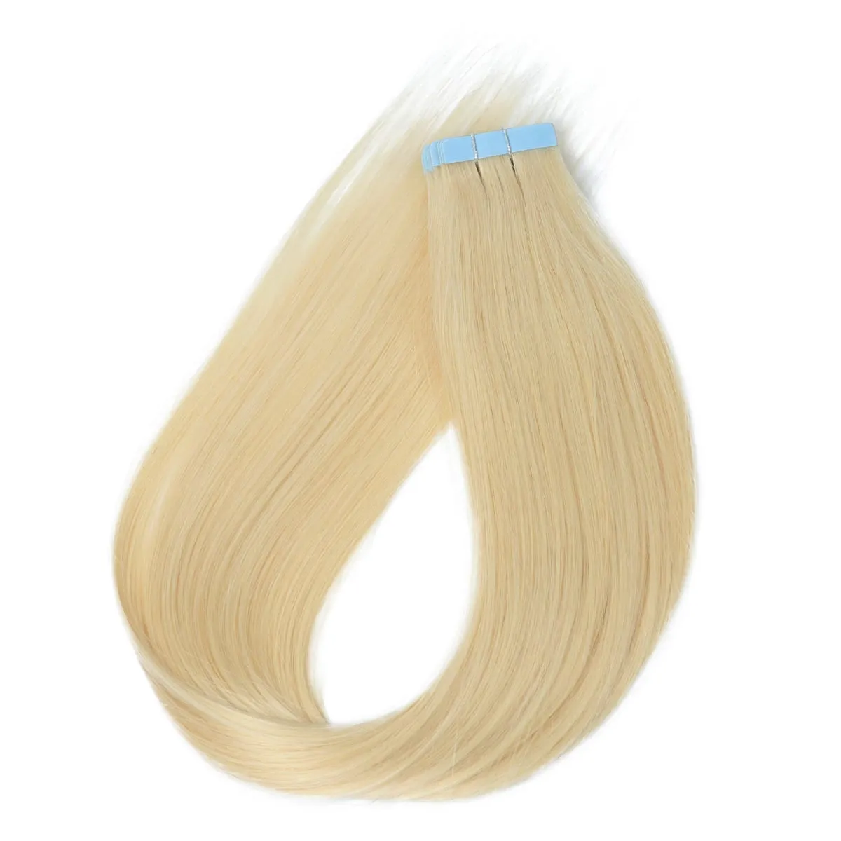 Tape In Hair Extensions 100% Human Hair Remy | 12-20 Inch 20pcs 30g Wefts for Thick or Thin Hair | No Damage Easy to Apply