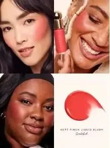 Rare Beauty Makeup Set Liquid Highlights It Remains Moist and Does Not Dry Out Blush Cream Lustrous Moist Nature Liquid Blush