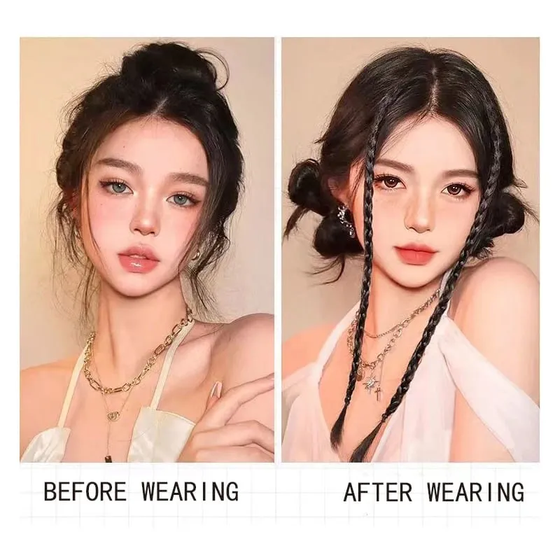 1pcs Synthetic Braid Wig With Strong BB Clip Lightweight Box Braid Ponytail Hair Piece for Women for Party Daily — image 7