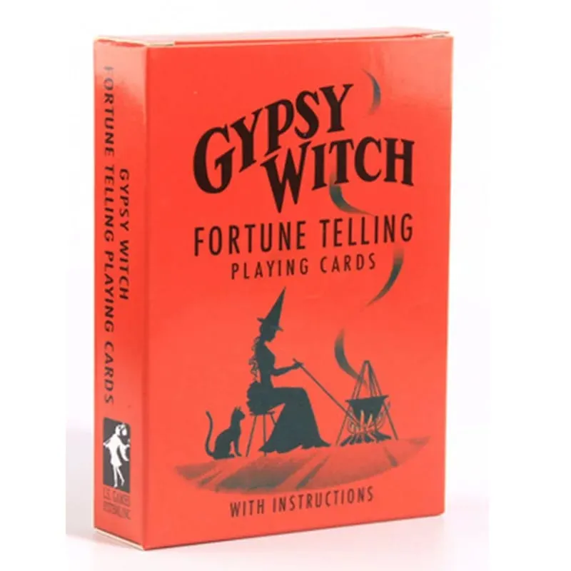 Carte della fortuna della strega zingara Carte dei tarocchi del mazzo Lenormand per principianti Gioco di carte Oracle Gioco da tavolo Giocattolo