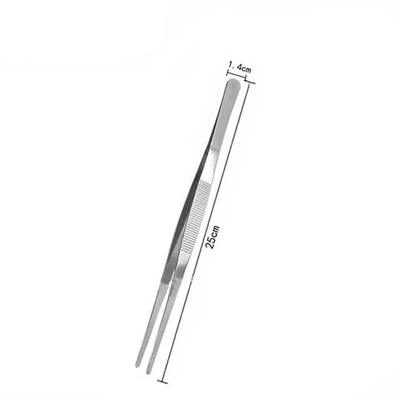 Stainless Steel Multifunction Barbecue Tongs Food Clip BBQ Kitchen Gadgets Cooking Tweezers Buffet Tool CFQJ006 — image 15